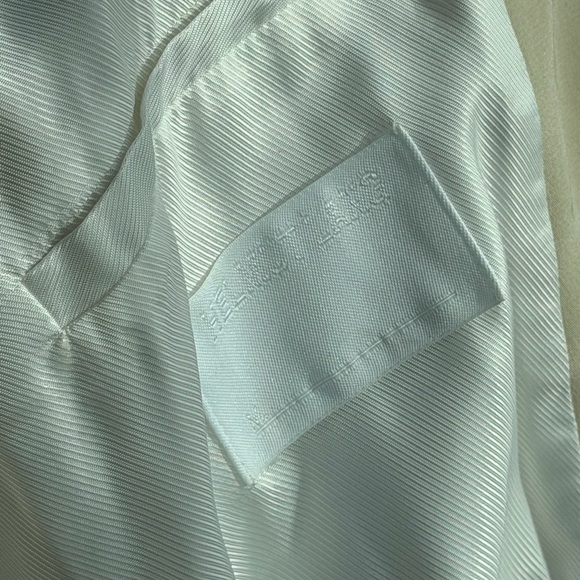 Helmut Lang Cream Bomber Jacket - Picture 7 of 8